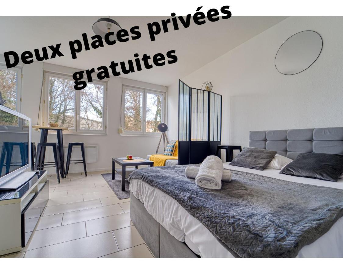 Le Muse Quartier Ville Proche Transport Parking Prive Un-Sejour-A-Part 梅斯 外观 照片